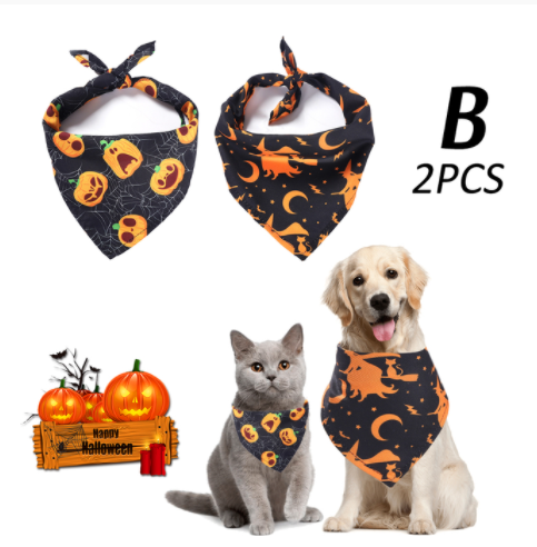 Pañoleta Triangular Halloween para Mascotas - Image 16