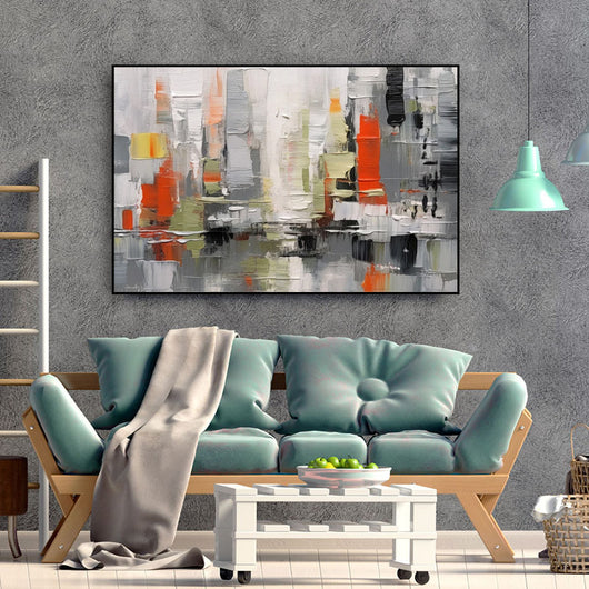 Cuadro Abstracto Moderno Texturizado al Óleo - Arte Contemporáneo para tu Hogar - Image 2