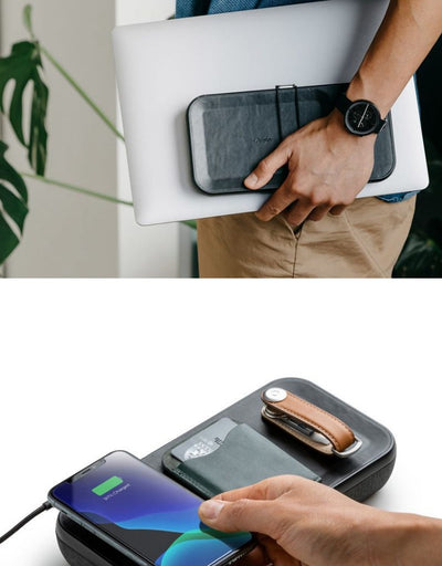 Organizador de Carga Inalámbrica Qi 2 en 1 para Dispositivos Electrónicos - Image 10