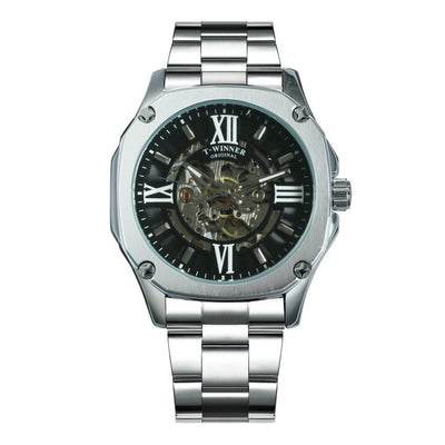 Reloj Mecánico Hueco para Hombre con Diseño Transparente - Image 16