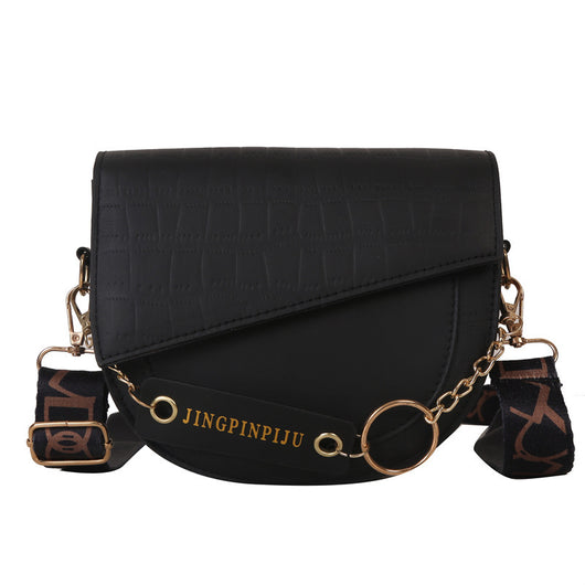 Bolso Bandolera Retro con Patrón de Piedra - Image 7