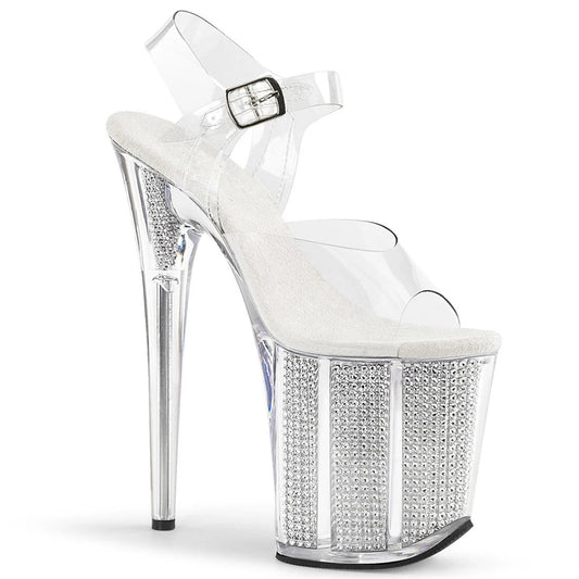 Zapatos de Novia Tacón Stiletto 20cm - Diseño Pasarela Crystal Stage - Image 2