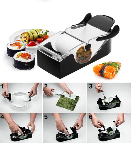 Máquina Rodillo para Hacer Sushi Casero de Plástico - Image 13