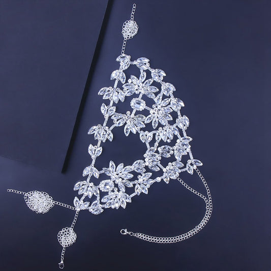Máscara de Rhinestones Exagerada para Fiestas y Eventos - Image 2