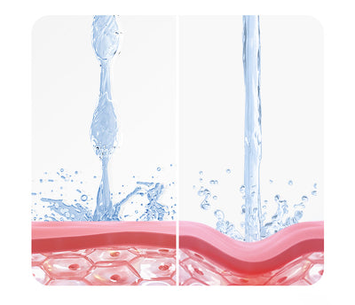 White portable electric dental water flosser with a clear nozzle and retractable water tank for oral hygiene. - Image 27