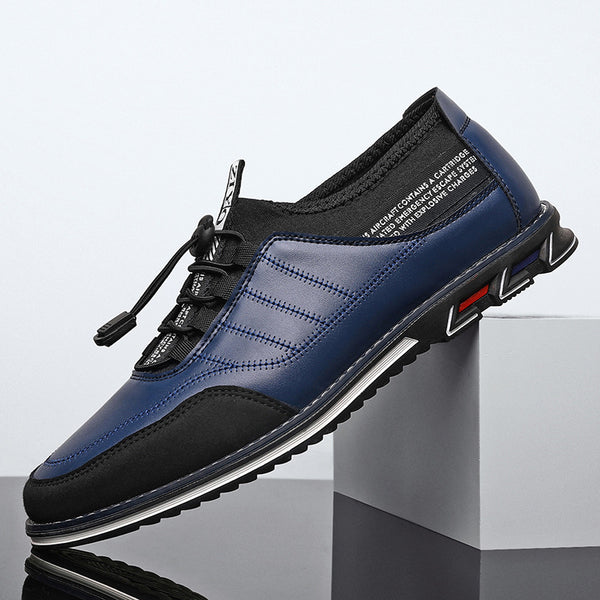 Zapatos de Vestir Casual Británicos Punta Redonda para Negocios