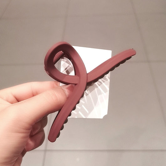 Pinza Clip Grande Frosted para Cabello Grueso – Diseño Elegante para Mujeres - Image 20