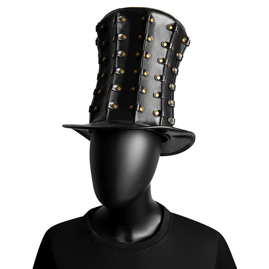 Sombrero de Fiesta Punk Unisex con Tachuelas - Estilo Rock Banquete