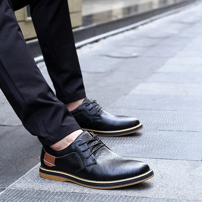 Zapatos de Cuero Británicos Talla Grande para Hombre 48 - Image 23