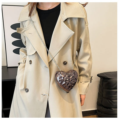 Bolso Bandolera Acrílico con Diseño de Corazón Meteorito Brillante - Image 29