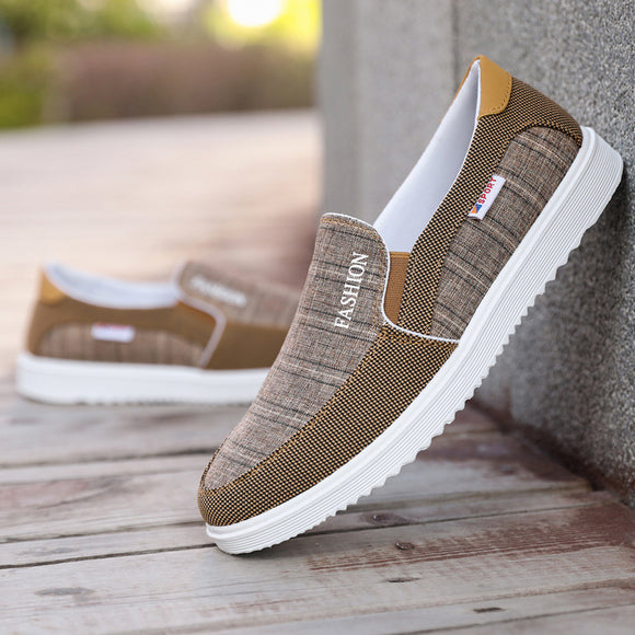 Zapatos Casuales de Lona Transpirables para Hombre