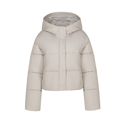 Chaqueta Corta Acolchada con Capucha para Mujer - Estilo Casual - Image 5