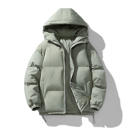 Abrigo Hoodie Acolchado para Hombre - Chaqueta de Invierno Cálida y Casual - Image 14