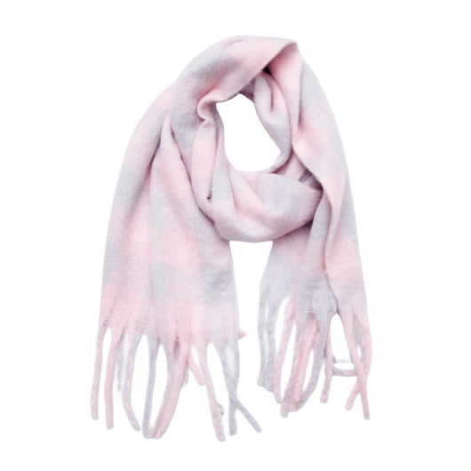 Bufanda Escocesa Gruesa con Borlas para Mujer - Chal Acolchado Premium - Image 13