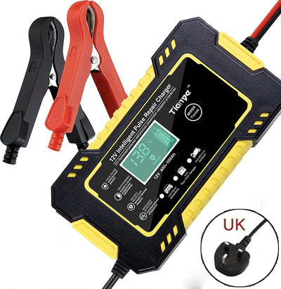Cargador Inteligente 12V 6A con Pantalla Digital para Motos - Image 2