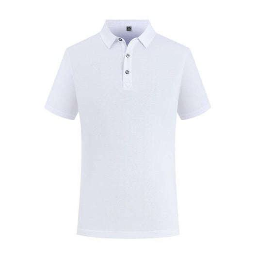 Polo de Manga Corta Color Sólido con Solapa - Image 15