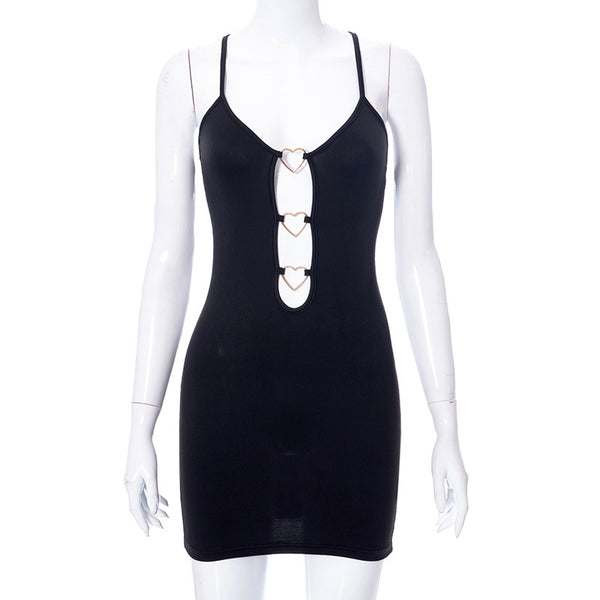 Vestido Suspender con Bolsa de Cadera - Diseño Minimalista y Versátil