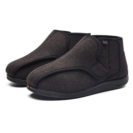 Zapatos Tweed a Rayas con Cierre de Velcro Ajustable - Image 8