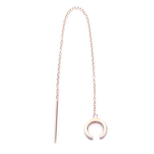 Aretes Largos de Plata para Mujer - Diseño Elegante y Versátil - Image 4