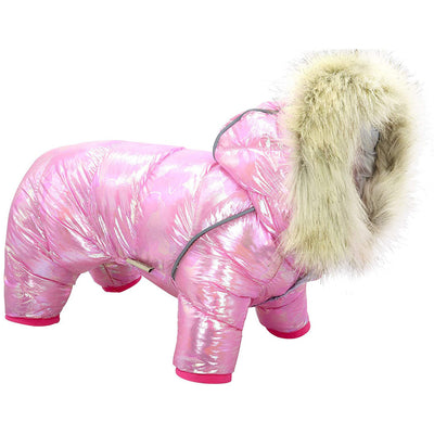 Suéter para Perro con Gorro Colorido y Botones - Image 12