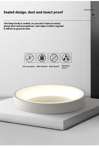 Lámpara de Techo Inteligente Redonda para Dormitorio y Comedor - Image 30