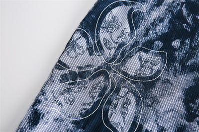 Camisa para Hombre con Bordado Floral Calado - Image 16