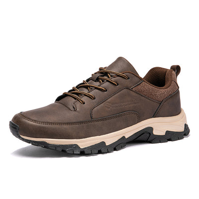 Zapatos Deportivos Impermeables de Cuero para Hombre - Talla Grande, Comodidad para Adultos - Image 2