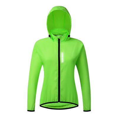 Abrigo Impermeable y Cortavientos con Capucha de Manga Larga - Image 3