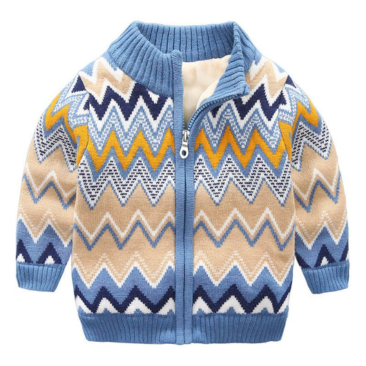Chaqueta Acolchada con Cierre para Niños - Suéter Térmico Plus Velvet - Image 11