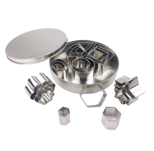 Juego de 24 Moldes para Galletas en Acero Inoxidable - Image 4