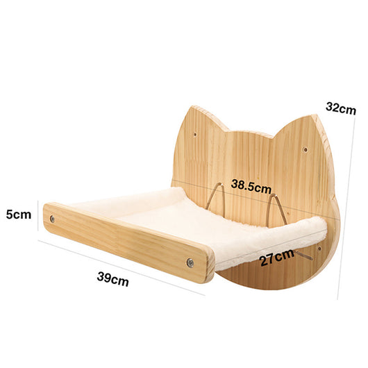 Árbol Rascador de Madera de Pino para Gatos - Sistema Modular de Pared - Image 3