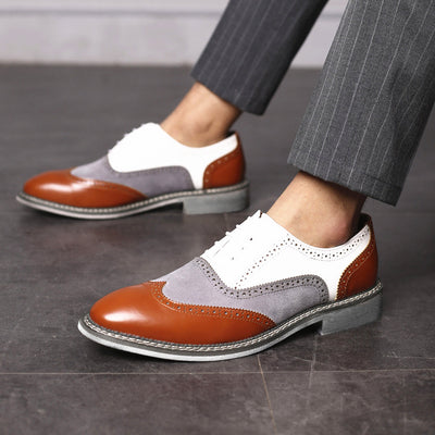 Zapatos Oxford Tallados con Detalles a Juego - Calzado Ejecutivo Premium - Image 7