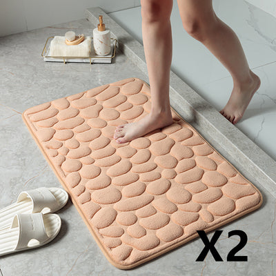 Tapete de Baño Piedra Pebble - Antideslizante para Puerta y Piso - Image 17