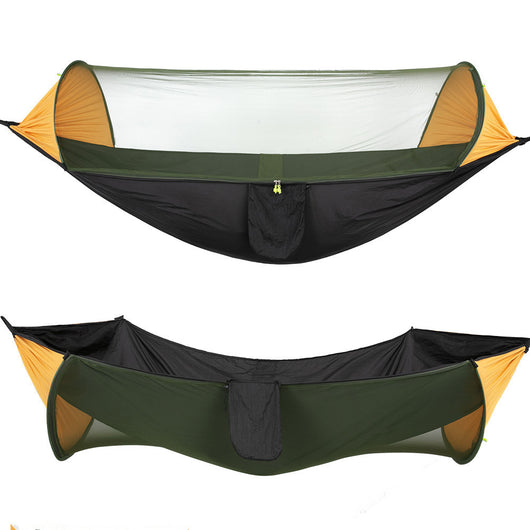 Hamaca de Camping Doble con Mosquitero Automático de Apertura Rápida - Image 4