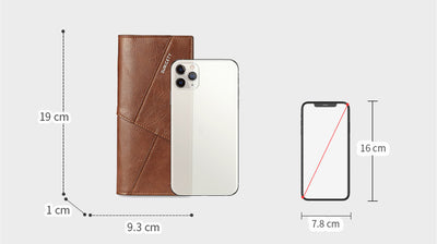 Billetera Multifuncional para Hombre con Protección Antirrobo y Costura de Diseño - Image 6