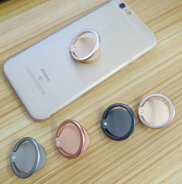 Soporte Metálico Premium para Teléfono Móvil con Anillo Giratorio - Image 4