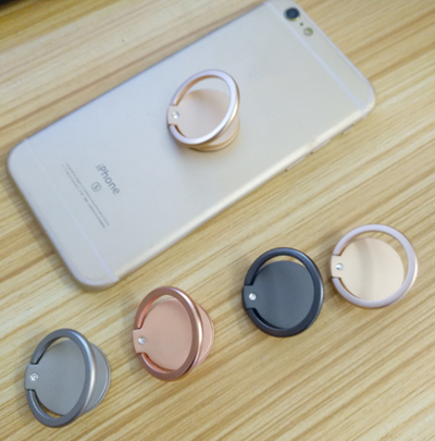 Soporte Metálico Premium para Teléfono Móvil con Anillo Giratorio - Image 4