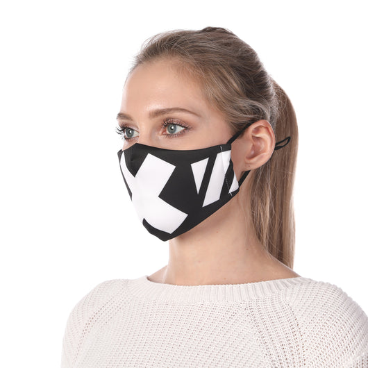 Mascarilla de Algodón con Ajuste de Gancho para Oreja - Diseño Estampado - Image 3