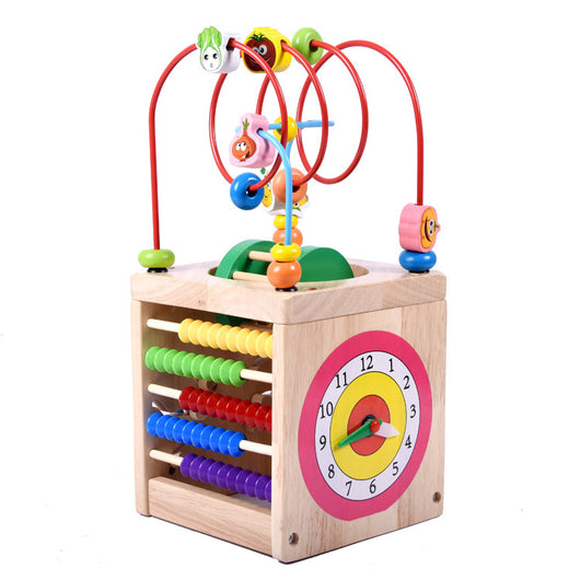 Puzzle de Escarabajo de Madera con Cuentas Grandes para Niños - Image 5
