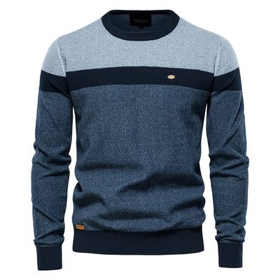Suéter Tejido con Patrón para Hombre - Image 3