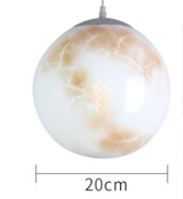 Lámpara Colgante Luna Estilo Industrial Nórdico