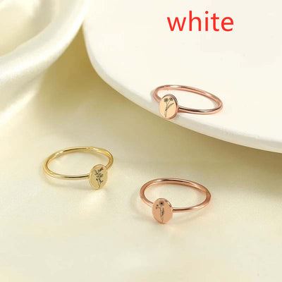 Anillo de Flores Talladas para Cumpleaños - Image 7