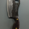Cuchillo de Chef Hacha Fileteadora Forjada a Mano, Espiga Completa