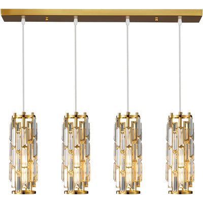 Lámpara Colgante Industrial Cristal LED Cabecera Restaurante Pasillo - Image 8