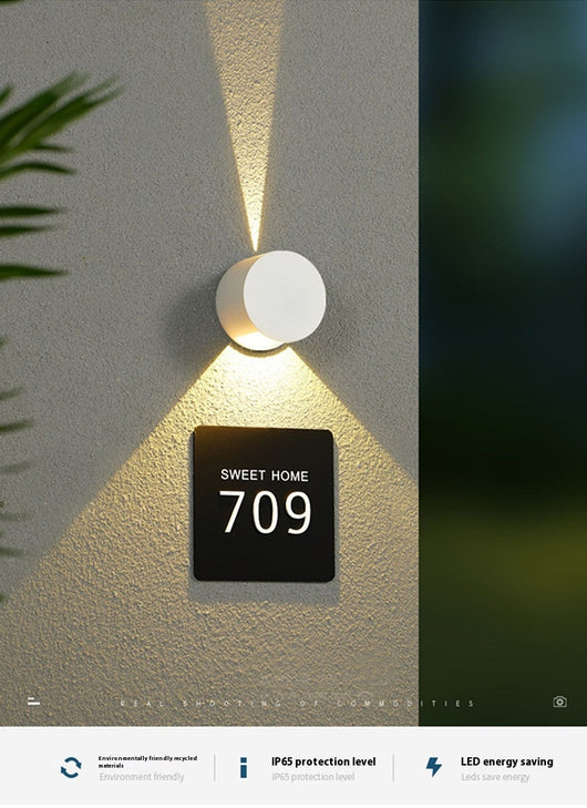 Lámpara de Pared Minimalista para Pasillos y Balcones - Image 12