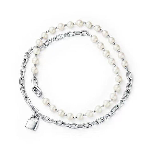 Collar de Perlas Diseño Elegante Joyería Moderna para Mujer - Image 5