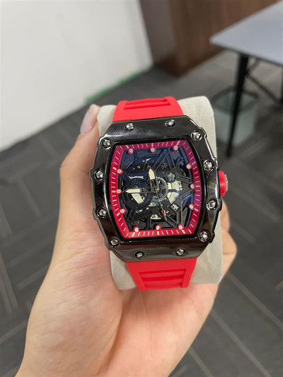 Reloj de Hombre Cilíndrico con Movimiento de Cuarzo Luminoso - Image 17
