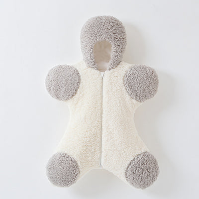 Saco de Dormir Térmico de Lana de Cordero para Bebé - Otoño e Invierno - Image 17
