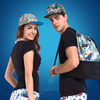 Gorro de Protección Solar con Visera Plana - Sombrilla Ajustable