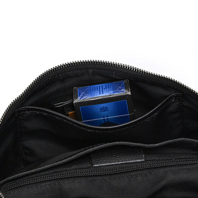 Bolsa de Pecho de Cuero Genuino para Hombre - Grande y Versátil - Image 21